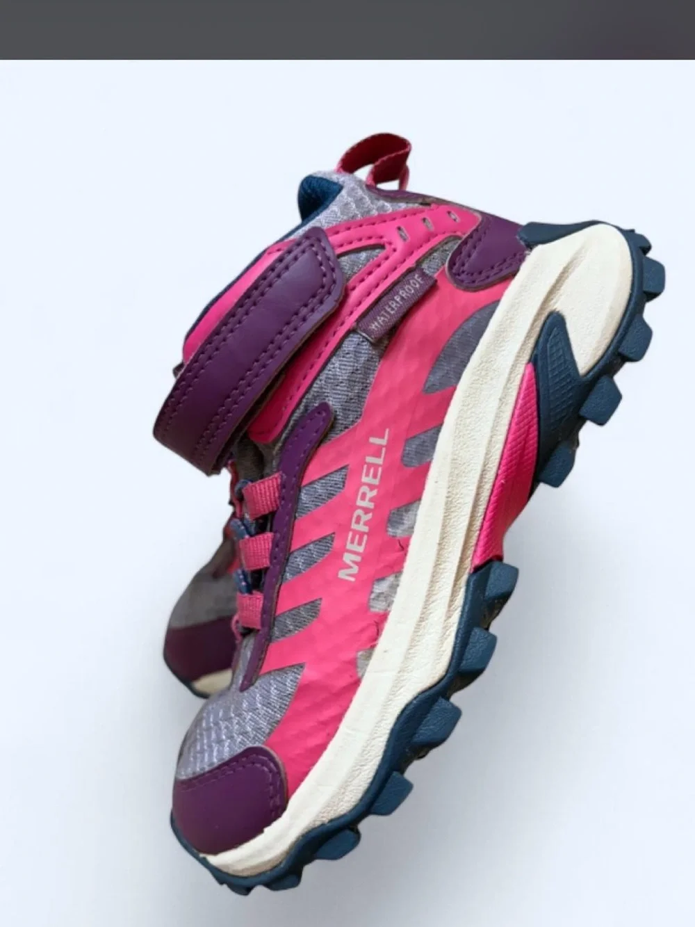 Kids Purple & Pink Athletic Sneakers